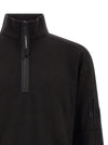 C.p. Company Diagonal Raised Fleece  Sweatshirt And Lens Detail