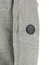 C.p. Company Diagonal Raised Fleece  Sweatshirt And Lens Detail