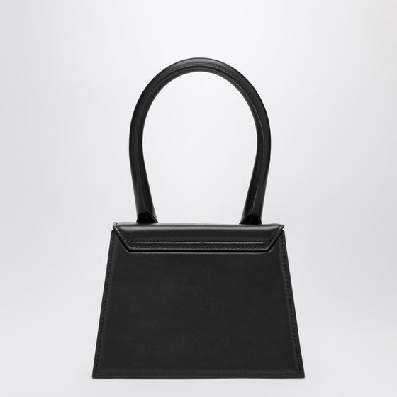 JACQUEMUS Le Chiquito Moyen black leather bag