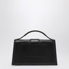 JACQUEMUS Le Grand Bambino bag in black leather
