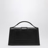 JACQUEMUS Le Grand Bambino bag in black leather