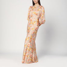  Malina Alize long dress with floral print