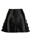 Courreges Vinyl Miniskirt
