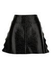 Courreges Vinyl Miniskirt