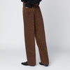 Citizens of Humanity Relaxed Miro jeans with cheetah print