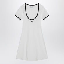  Courreges Courrèges Black/white mini dress in cotton