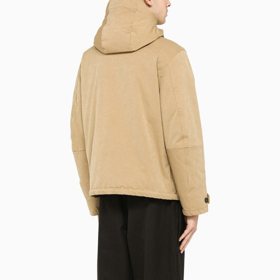 Ten C Beige padded jacket