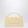 JACQUEMUS Le Grand Bambino bag in ivory leather