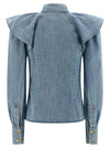 Zimmermann Crush Denim Blouse