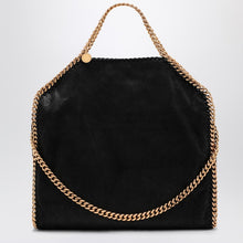  Stella McCartney Black/gold Falabella Fold Over bag