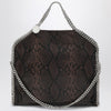 Stella McCartney Falabella Tote Fold Over with snake print