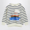 Mini Rodini Cotton striped ferry sweatshirt