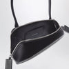 The Attico Sunrise bag black in leather