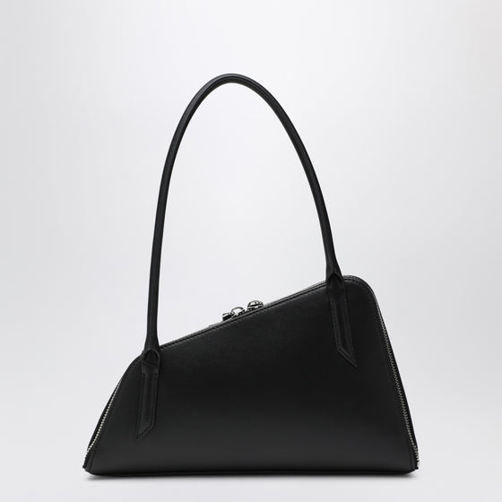 The Attico Black leather Sunrise bag