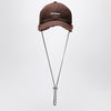 JACQUEMUS The Cap Artichoke brown in cotton