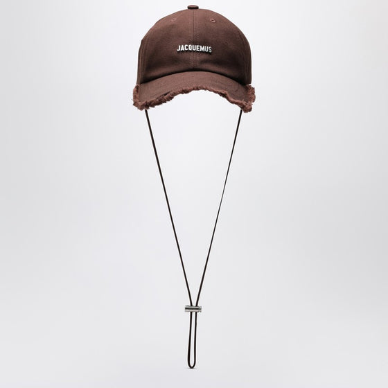 JACQUEMUS The Cap Artichoke brown in cotton
