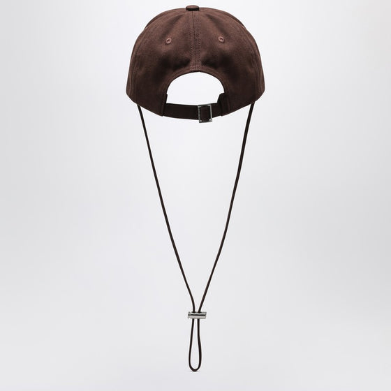 JACQUEMUS The Cap Artichoke brown in cotton