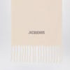 JACQUEMUS The beige Moisson scarf