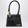 JACQUEMUS Medium black Chiquito bag with buckle