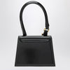 JACQUEMUS Medium black Chiquito bag with buckle