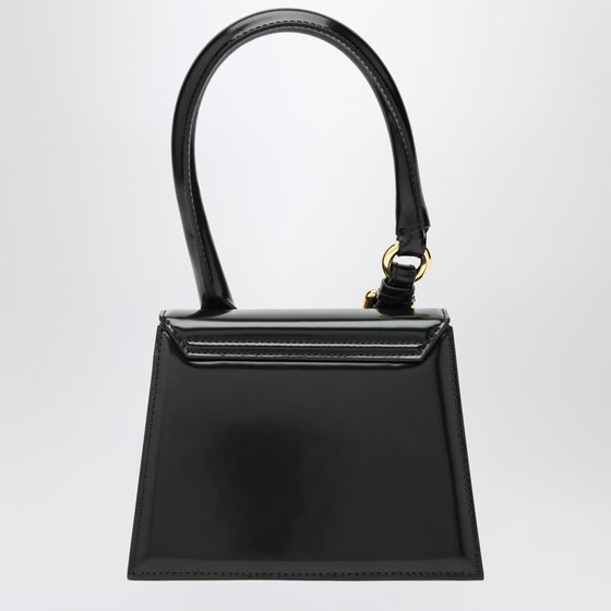 JACQUEMUS Medium black Chiquito bag with buckle