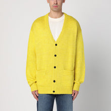  New Amsterdam Surf Association Yellow linen-blend cardigan