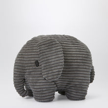  Bon Ton Toys Grey velvet elephant plush 23 CM