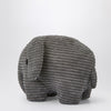 Bon Ton Toys Grey velvet elephant plush 23 CM