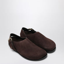  A.EMERY The Louis Clog marroni in suede
