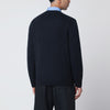 Soft Goat Navy blue cashmere crewneck sweater