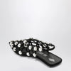 The Attico Black Grid ballerina