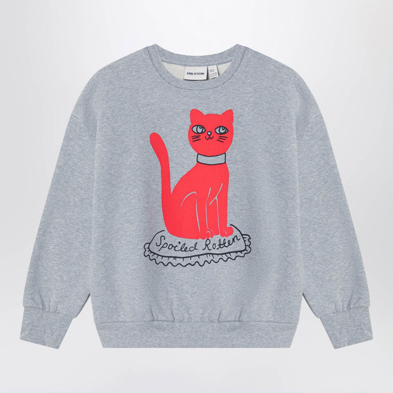 Mini Rodini Grey T-shirt in organic cotton