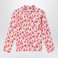  Mini Rodini Red patterned blouse in organic cotton