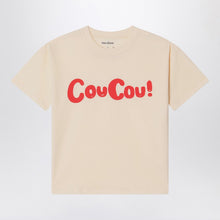  Mini Rodini Light beige T-shirt in organic cotton