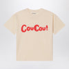 Mini Rodini Light beige T-shirt in organic cotton