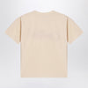 Mini Rodini Light beige T-shirt in organic cotton