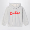 Mini Rodini Grey organic cotton hoodie