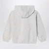 Mini Rodini Grey organic cotton hoodie