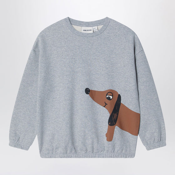Mini Rodini Grey organic cotton sweatshirt
