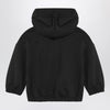 Mini Rodini Black hoodie with Cat Ears