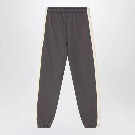 Mini Rodini Grey organic cotton jogging trousers