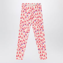  Mini Rodini Red patterned leggings in organic cotton