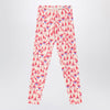 Mini Rodini Red patterned leggings in organic cotton