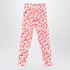 Mini Rodini Red patterned leggings in organic cotton