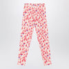 Mini Rodini Red patterned leggings in organic cotton