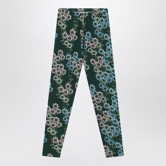 Mini Rodini Green jogging trousers in organic cotton
