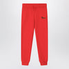 Mini Rodini Red organic cotton jogging trousers
