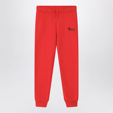  Mini Rodini Red organic cotton jogging trousers