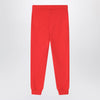 Mini Rodini Red organic cotton jogging trousers