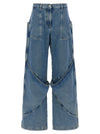 The Attico Maxi Pocket Jeans